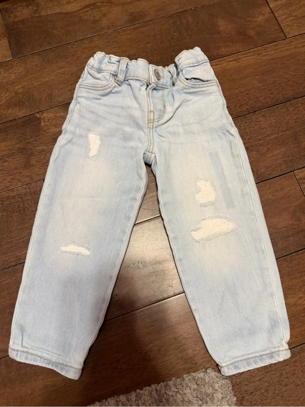 OshKosh B'gosh Light Blue Distressed Kids Jeans